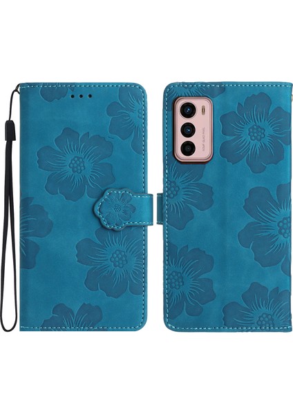 Motorola Moto G42 4g Stand Stand Dergisi Cüzdan Anti-Drop Telefon Kapağı (Yurt Dışından)