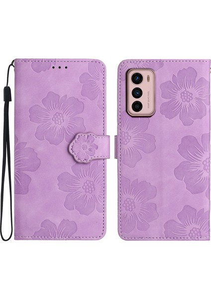 Motorola Moto G42 4g Stand Stand Dergisi Cüzdan Anti-Drop Telefon Kapağı (Yurt Dışından)