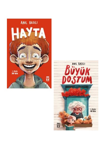 Hayta - Büyük Dostum - 2 Kitap Set - Anıl Basılı