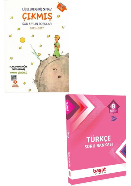 LGS Çıkmış Son 5 Yıl – Türkçe Soru Bankası