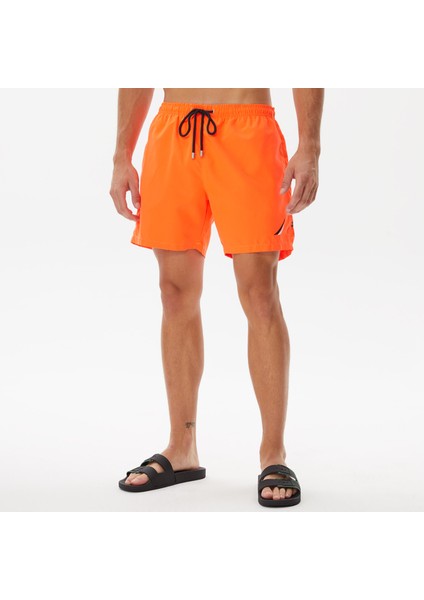 Erkek Turuncu Deniz Şortu T35501T.62L