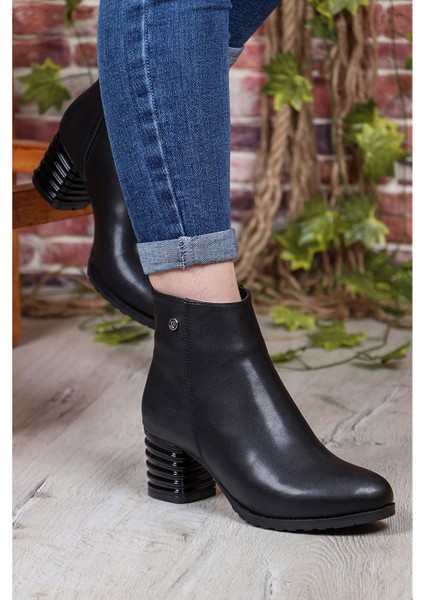 52524 Sıcak Astar Fermuarlı Topuklu Kadın Bot fırsatları