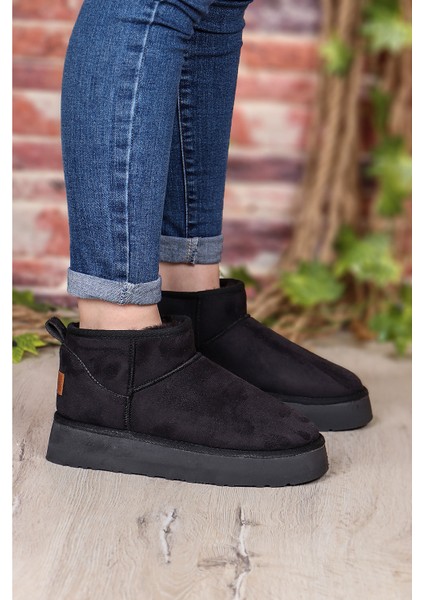 Pierre Cardın 52709 Ug Kısa Süet Kürklü Spor Kadın Bot indirimleri