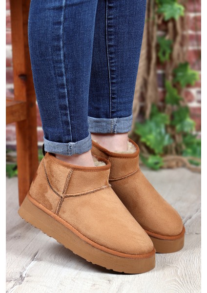 Pierre Cardın 52709 Ug Kısa Süet Kürklü Spor Kadın Bot fırsatları