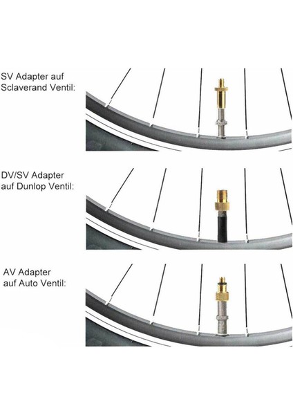 Bisikletı Adaptör Dönüştürücü Enflasyon Enerjisi Aksesuarları 15 Pcs (Yurt Dışından) modelleri