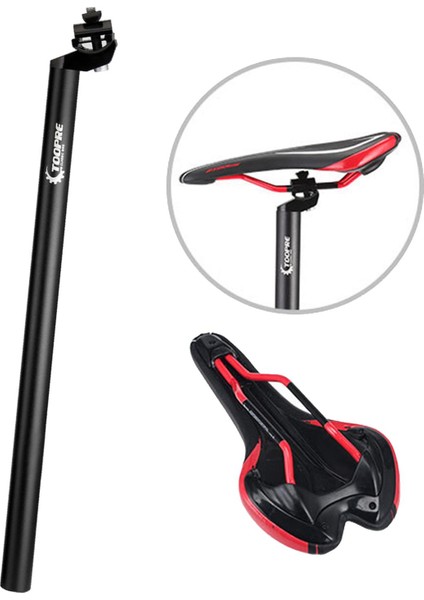 25.4 27.2 28.6 30.4 30.8 31.6 450MM Seatpost 30.4X450MM Rail (Yurt Dışından)