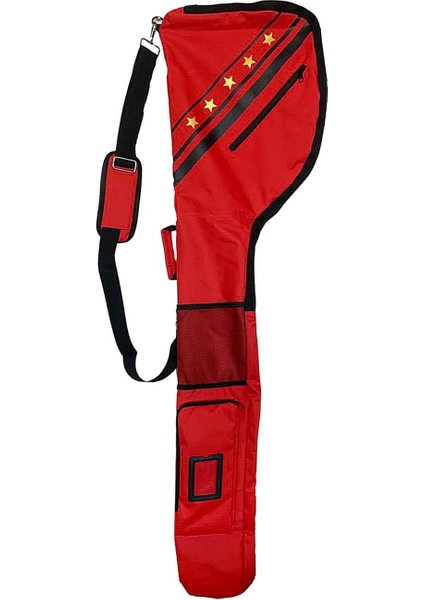 Golf Çanta Kulüpleri Case Zippered Kılıfı Su Geçirmez Taşıma Çantası 7-10 Kulüp Kırmızı (Yurt Dışından) fiyatları