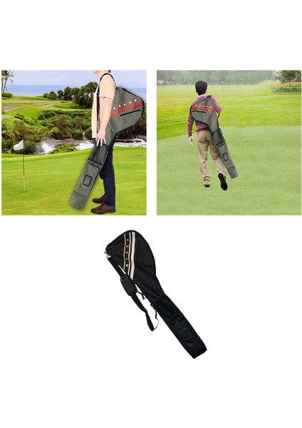 Golf Çanta Kulüpleri Case Zippered Kılıfı Su Geçirmez Taşıma Çantası 7-10 Kulüpler (Yurt Dışından) modelleri