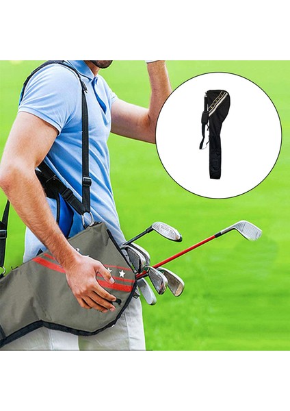 Golf Çanta Kulüpleri Case Zippered Kılıfı Su Geçirmez Taşıma Çantası 7-10 Kulüpler (Yurt Dışından) fırsatları