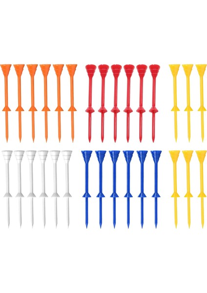 30PCS Golf Tees Golfçüşük Dirençli Dayanıklı Isabet Başlayanlar 45MM (Yurt Dışından) fırsatları