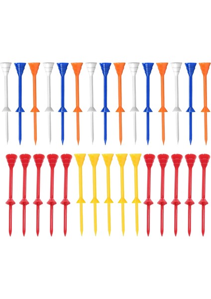 30PCS Golf Tees Golfçüşük Dirençli Dayanıklı Isabet Başlayanlar 45MM (Yurt Dışından) indirimleri
