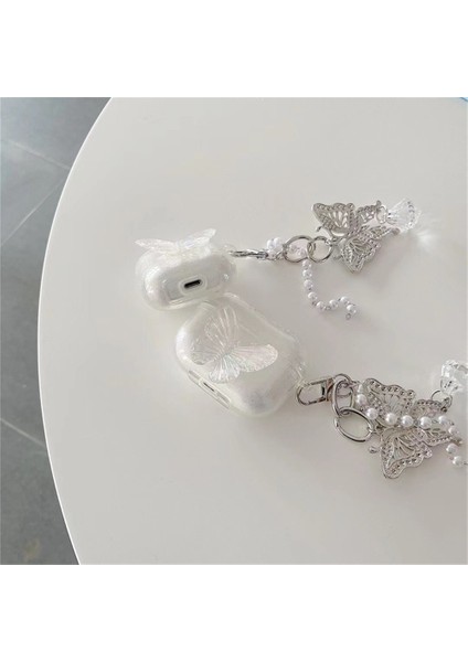 Airpods 3. Nesil Uyumlu Kelebekli Transparan Kılıf ( Ürün Kulaklık Değil ) fiyatları