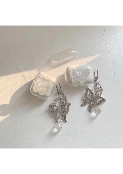 Airpods 3. Nesil Uyumlu Kelebekli Transparan Kılıf ( Ürün Kulaklık Değil ) modelleri