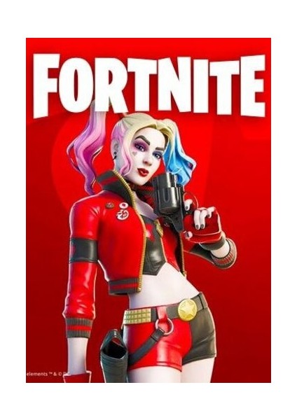 Fortnite : Rebirth Harley Quinn Skin - Epic Games Key