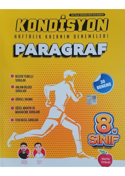 8. Sınıf LGS Kondisyon Paragraf Denemeleri