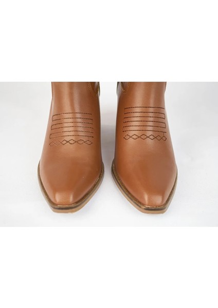 Kadın Western Kovboy Nakışlı Topuklu Çizme fiyatları