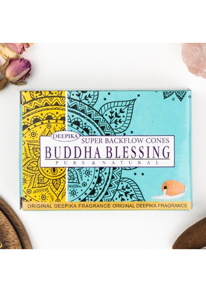 Buddha Blessing Geri Akışlı Şelale Tütsü