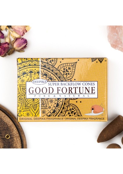 Good Fortune Geri Akışlı Şelale Tütsü