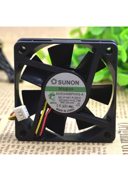 KDE2406PHV3-A (60X15,24VDC/0.7W,15-CFM Fan)