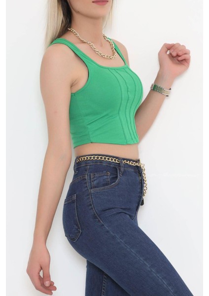 Kare Yaka Crop Yeşil - 3482.1595. modelleri