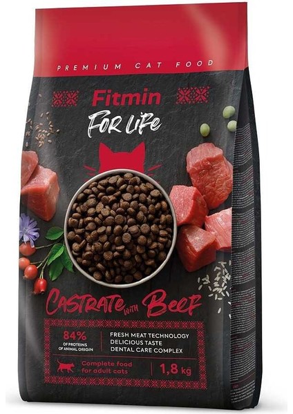 Forlife Castrate Beef 1,8 kg Kısır Kedi Maması