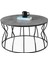 Lale Metal Orta Sehpa Yuvarlak 80X43CM 1