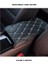 Smart Fortwo (2004-2007) Deri Oto Kolçak Kılıfı Örtüsü Capitone Süngerli Beyaz Nakışlı 1