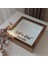 isimli ve Ledli 25X25 cm Verda Anı Çerçevesi-6 cm Derinlikli Anı Çerçevesi Gül Kutusu! Bronz 3