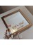 isimli ve Ledli 25X25 cm Verda Anı Çerçevesi-6 cm Derinlikli Anı Çerçevesi Gül Kutusu! Bronz 4