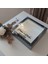 isimli ve Ledli 25X25 cm Verda Anı Çerçevesi-6 cm Derinlikli Anı Çerçevesi Gül Kutusu! Füme 3