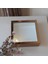 ledli 25X25 cm Verda Anı Çerçevesi-6 cm Derin! Anı Çerçevesi Gül Kutusu! Bronz 2