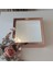 ledli 25X25 cm Verda Anı Çerçevesi-6 cm Derinlikli Anı Çerçevesi Gül Kutusu! Rose 4
