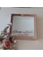 isimli 25X25 cm Verda Anı Çerçevesi-6 cm Derinlikli Anı Çerçevesi Gül Kutusu! Rose 2