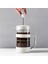 French Press Kahve Makinesi 12 Oz Borosilikat Camlı Pres Çay Makineleri Soğuk ve Sıcak Demlenmiş Kahve (Yurt Dışından) 3
