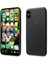 Apple iPhone x Ultrathin Matte Pc Sabit Case Cover-Black Için (Yurt Dışından) 1