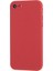 Apple iPhone 7/8/se-Red Için Saf Renkli Mat Yumuşak Silikon Telefon Kasası (Yurt Dışından) 2