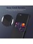 Ksq Pc+Pu+Cloth Hibrid Telefon Kapak Kabuğu, Apple iPhone 8/7/se-Black Için Kart Yuvalı (Yurt Dışından) 4