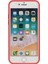 Apple iPhone 7/8/se-Red Için Saf Renkli Mat Yumuşak Silikon Telefon Kasası (Yurt Dışından) 3