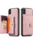 Apple iPhone Xs Max Telefon Kılıfı Için Cüzdan Kickstand Case, Çıkarılabilir 2'si Pu Deri Kaplamalı Tpu Telefon Kapak Çizgi Altın (Yurt Dışından) 1