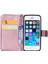 Kt Deri Serisi-2 Manyetik Deri Stand Kılıfı Apple iPhone Se/5s/5-Rose Altın Için (Yurt Dışından) 4