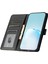Apple iPhone Xr Ipek Doku Pu Deri Telefon Stand Kapağı Bilek Kayış-Siyah (Yurt Dışından) 3