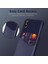 Ksq Pc+Pu+Kumaş Hibrit Kart Yuvası Telefon Apple iPhone X/xs-Blue Için (Yurt Dışından) 3