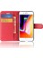 Stand Özelliği Litchi Skin Pu Deri Cüzdan Apple iPhone 7/8 /se-Red Için Manyetik Koruyucu Kapak (Yurt Dışından) 4