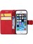 Kt Deri Serisi-2 Cüzdan Deri Stand Kapağı Apple iPhone Se/5s/5-Red Için (Yurt Dışından) 4