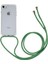 Apple Apple Iphonese/se (2022) Için Geri Kasa, Düşme Koruması Net Tpu+Akrilik Telefon Kapağı Lanyard-Green ile (Yurt Dışından) 1