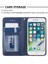 Apple iPhone Se-Mavi Için Otomatik Emici Prizmatik Doku Deri Telefon Kasa Kartı Tutucu (Yurt Dışından) 4