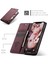 Apple iPhone Xr-Wıne Kırmızı Için Pu Deri Magnety Flap Kılıfı (Yurt Dışından) 4