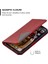 Geometrik Desen Deri Kart Sahibi Telefon Kasası, Apple iPhone X/xs-Red Stand ile (Yurt Dışından) 3