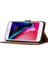 Apple iPhone Se Case-Brown Için Deri Cüzdan Standı Koruyucu Kabuk (Yurt Dışından) 3