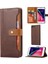 Apple iPhone Se Case-Brown Için Deri Cüzdan Standı Koruyucu Kabuk (Yurt Dışından) 4